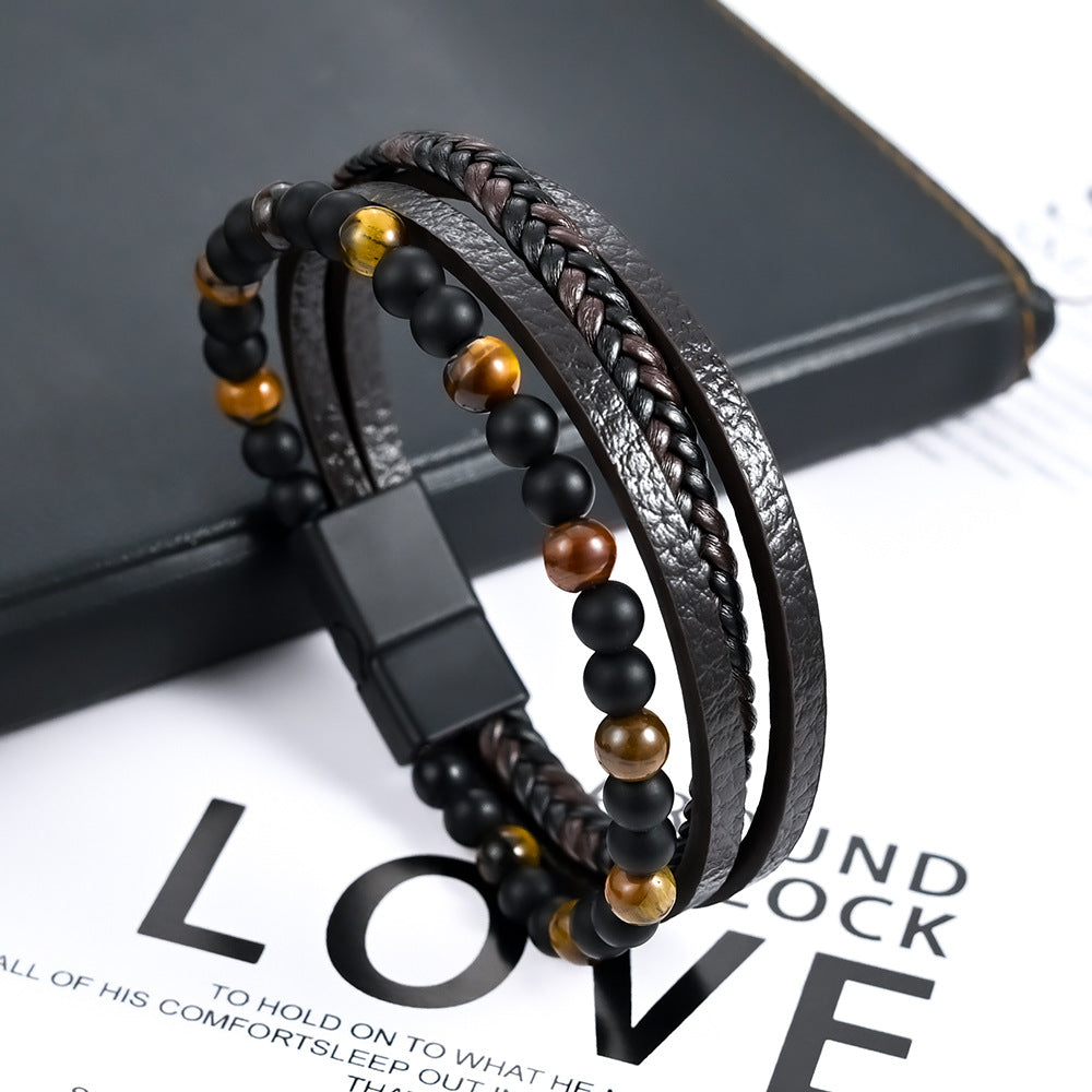 The Obsidian Tiger Bracelet