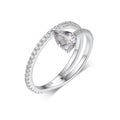 The Celeste Waterdrop Ring
