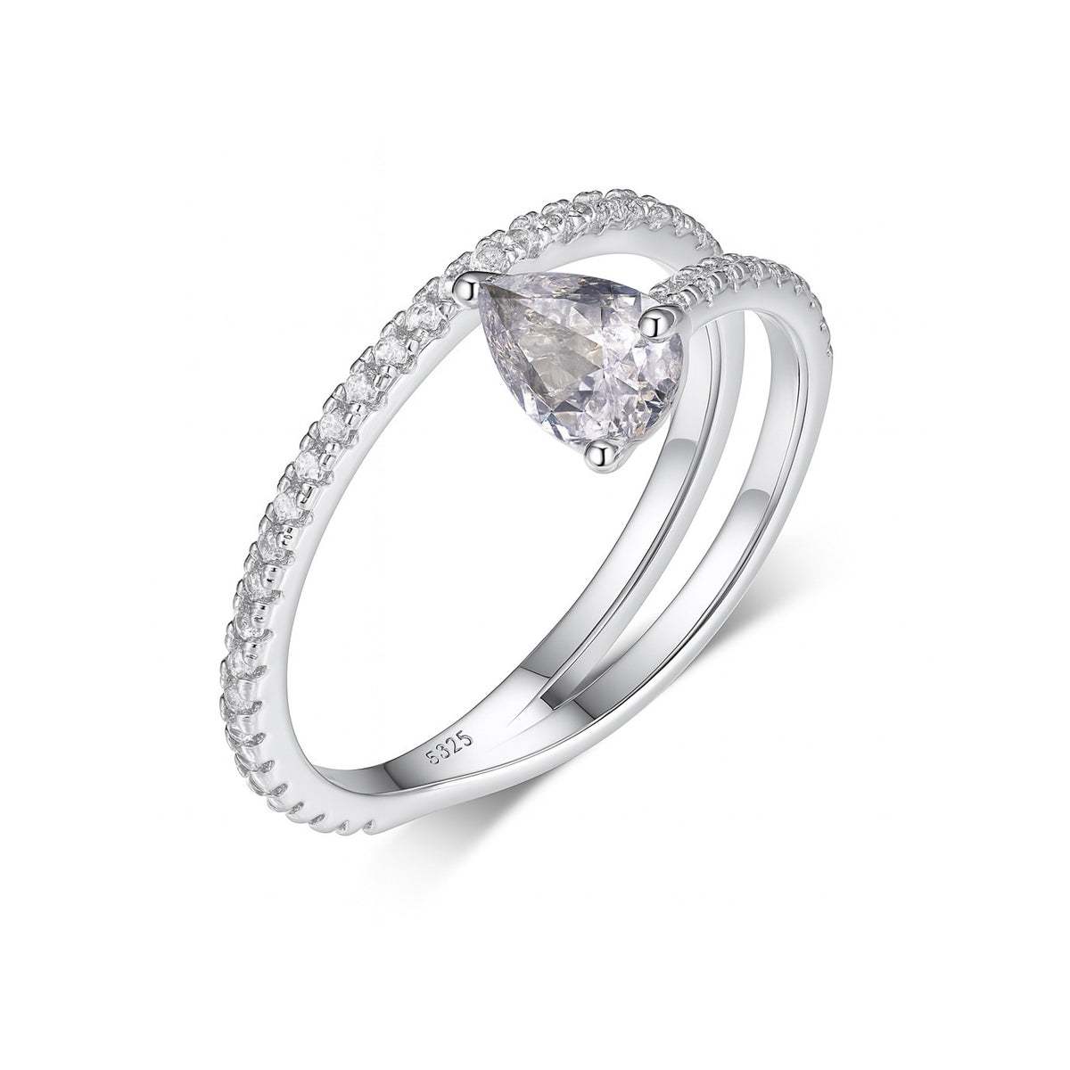 The Celeste Waterdrop Ring